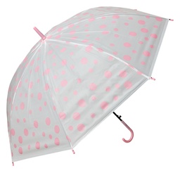 [JZCUM0021P] Umbrella Kids Pink White Ø 88x71 cm