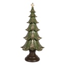 Decorazione Natalizie Albero di natale Verde Marrone Ø 18x41 cm