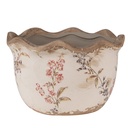 Flower Pot Inside Beige Pink Ø 14x9 cm