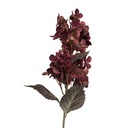Branche de décoration avec fleurs Violet Vert 8x8x72 cm