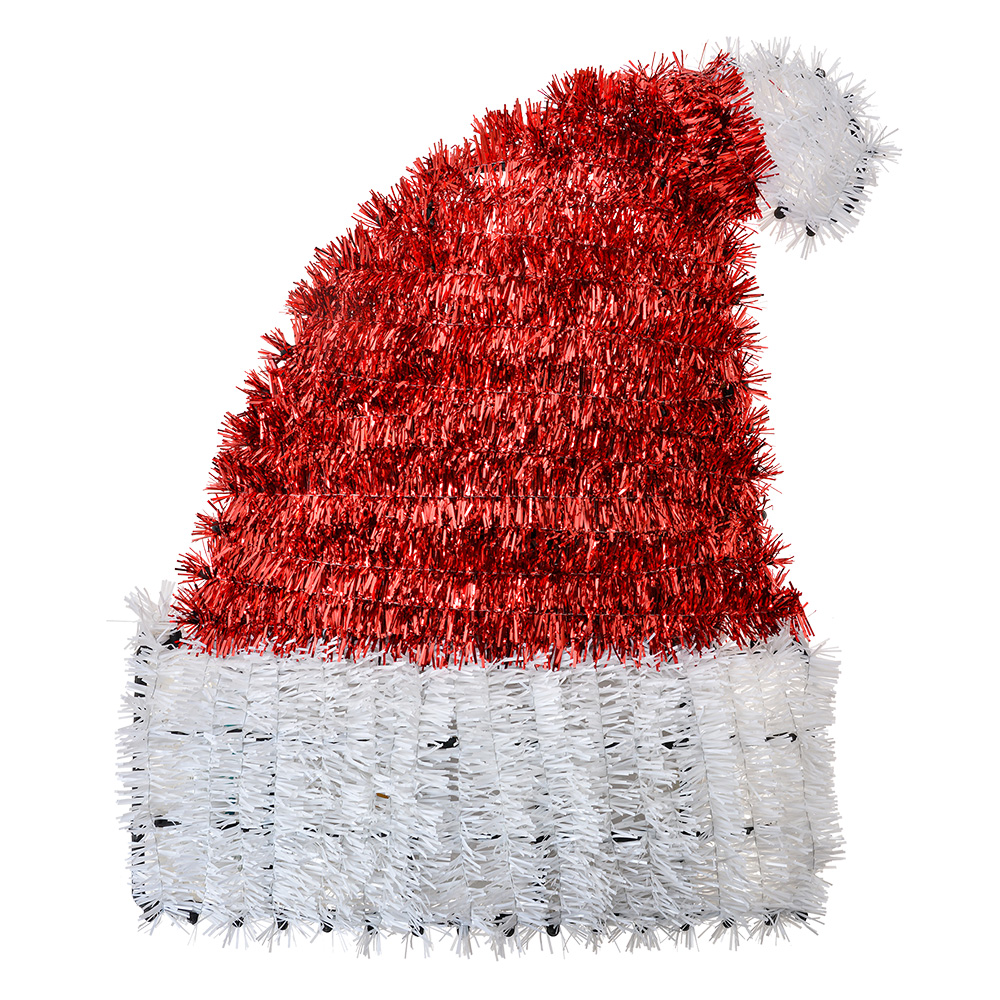 Christmas Decoration Santa hat Red White 33x5x42 cm