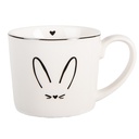 Tazza Bianco Nero 12x8x7 cm / 275 ml