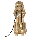Tischlampe Goldfarbig 27x16x38 cm E27/max 1x60WW