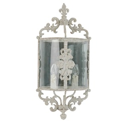 [40544N] Lampe murale Beige 33x19x72 cm E14/max 2x25W
