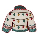 Coussin rempli Beige Vert 40x30x4 cm