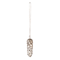 [6Y5451] Decoratie hanger dennenappel 2x2x9 cm