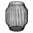 Tealight Holder Black Ø 23x28 cm