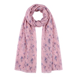 Clayre & Eef Foulard Ladies Print Rose Polyester