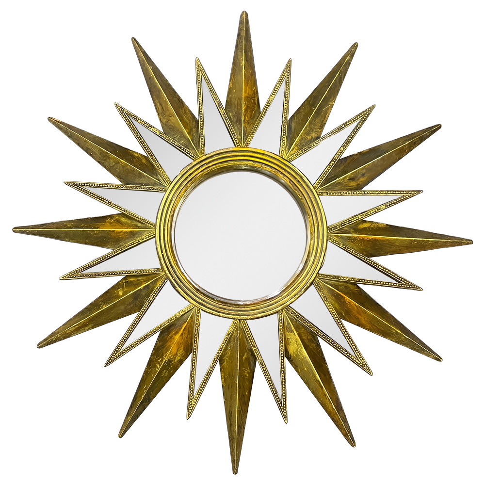 Wall Mirror Gold Ø 41x3 cm