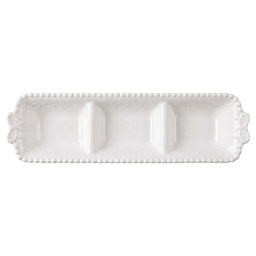 [6CE2483] Bol Blanc 25x7x3 cm