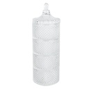 Barattolo con Coperchio Trasparente Ø 10x31 cm