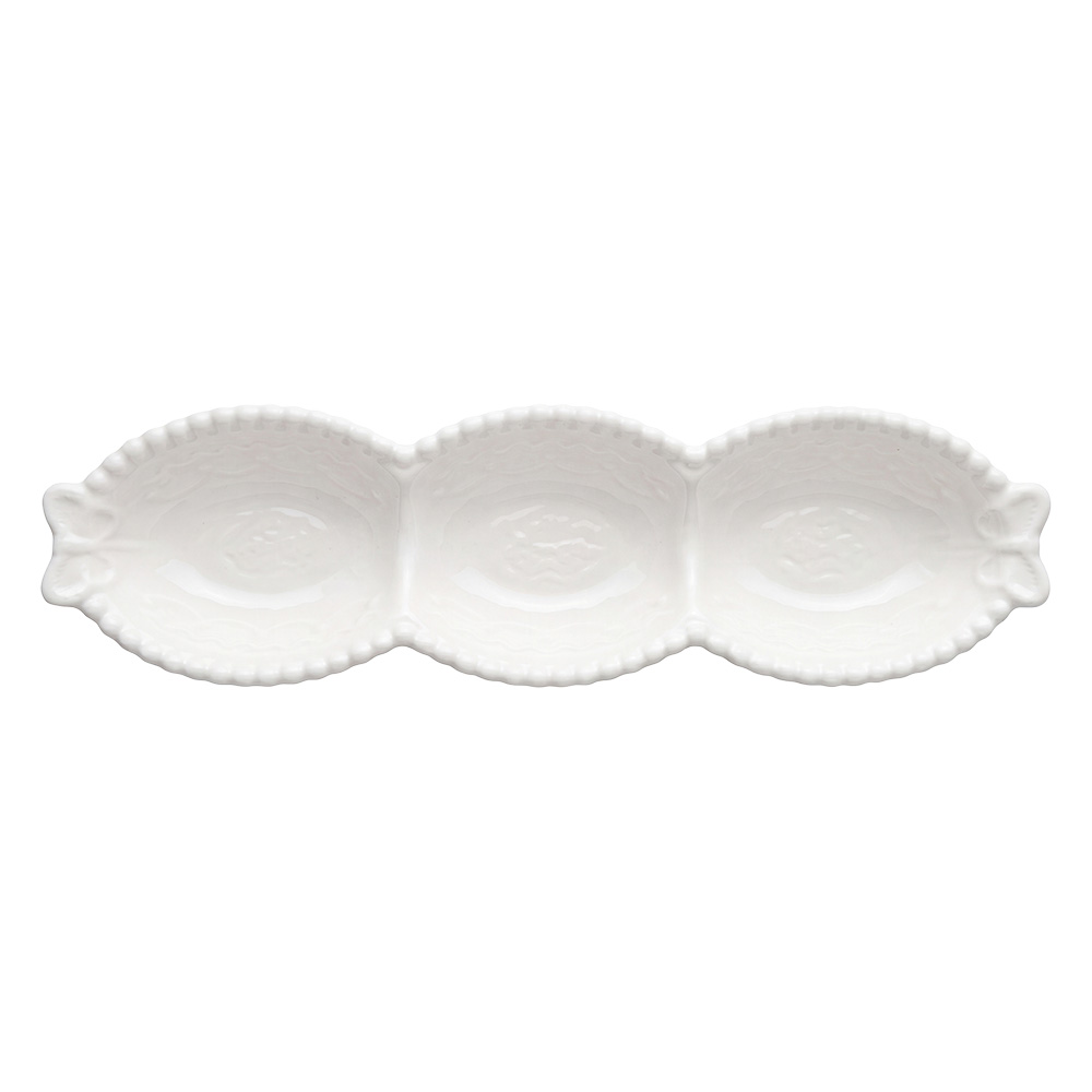 Bowl White 25x7x3 cm