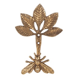 [6Y5898] Wandhaken Goldfarbig 10x6x14 cm