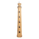 Lampadaire Phare Marron 23x23x140 cm E27/max 1x60W