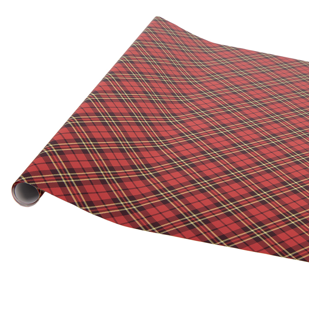 Wrapping paper (3) Red Brown 50x75 cm