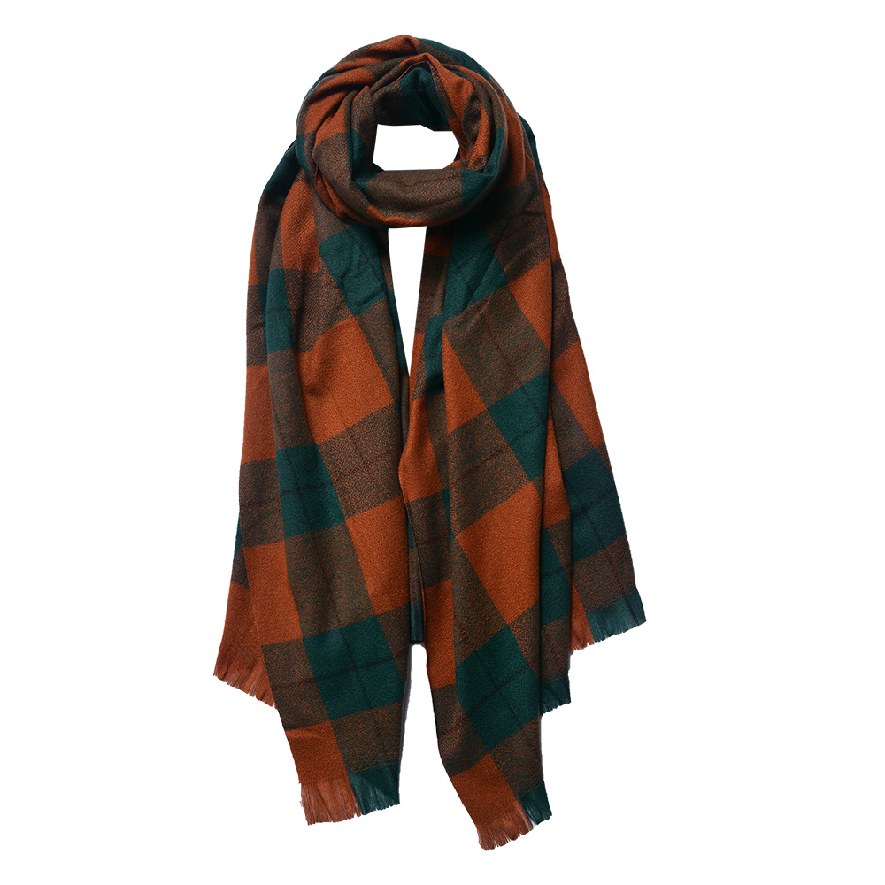 Sjaal 70x180 cm groen
