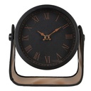 Standing Clock Black 23x8x22 cm / 1xAA
