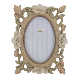 [2F1430] Bilderrahmen Beige 17x2x21 cm / 10x15 cm