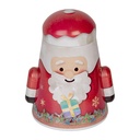 Storage Tin Red White 12x10x15 cm