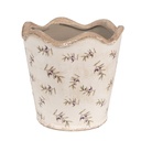 Blumentopf für Innen Beige Ø 19x18 cm