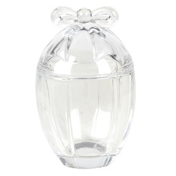 [6GL3388] Bonbonnière avec couvercle uf Transparent Ø 9x13 cm