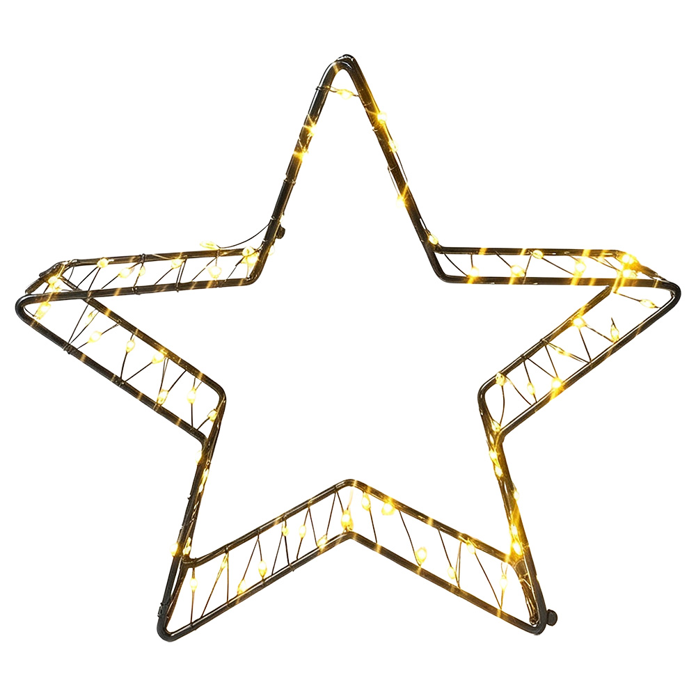 Lampe de table etoile 20x5x21 cm