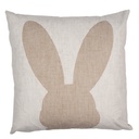 Cushion cover Beige White 45x45 cm