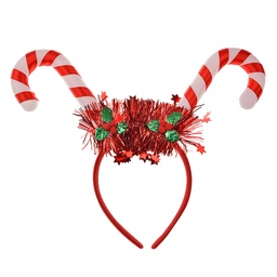 [65671] Hairband With Candy Cane 28x3x23 cm