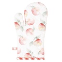 Oven Mitt Red, White 18x30 cm
