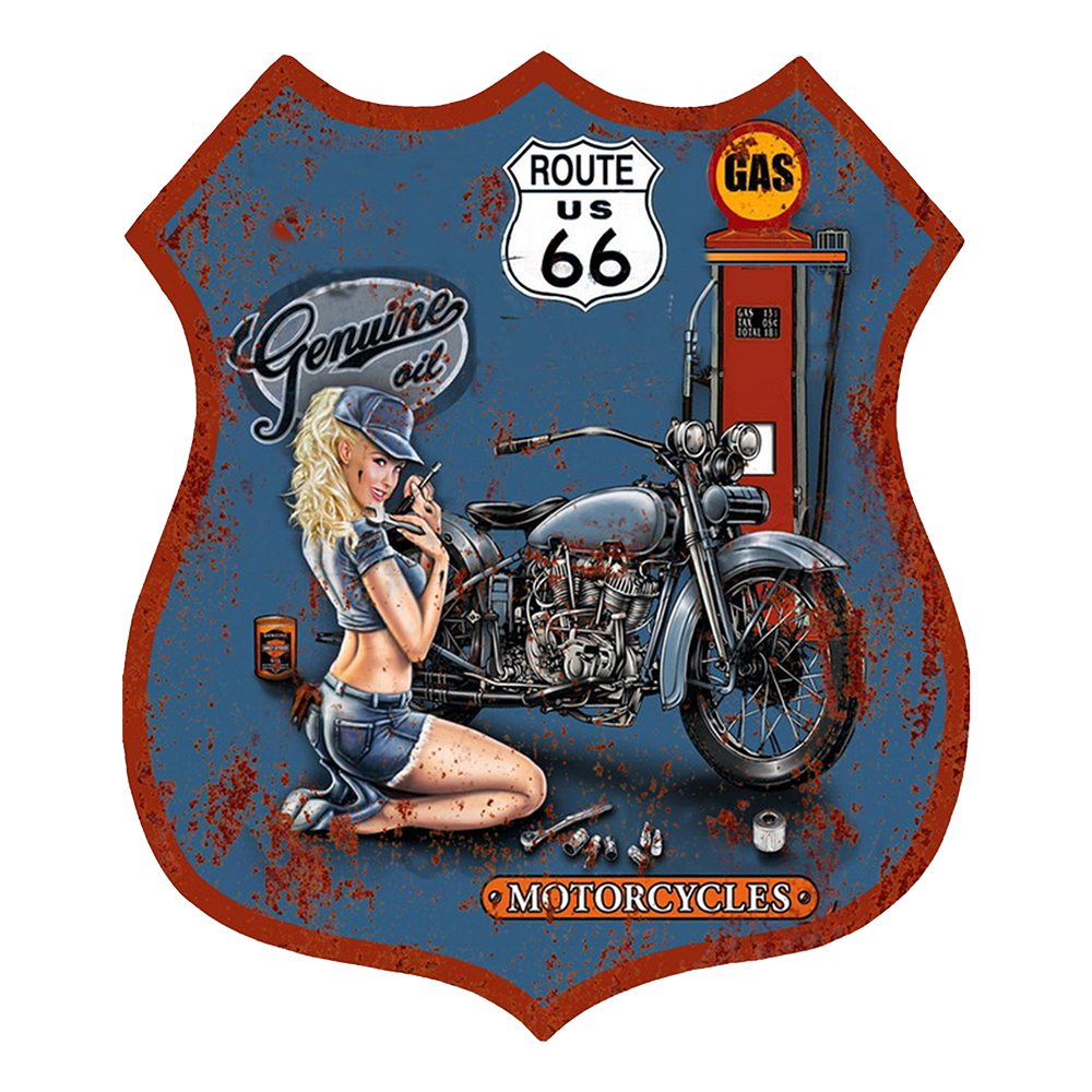 Decorazione da parete Blu 30x1x35 cm