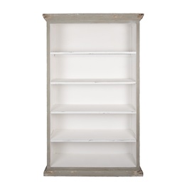 [5H0747G] Armoire Gris 116x36x195 cm