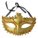 Mask Gold colored 18x10x10 cm