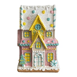 [6PR6426] Decoratie huis 13x6x22 cm