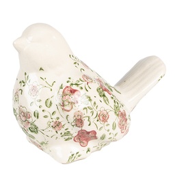[6CE1567L] Dekoration Vogel 19x11x14 cm