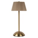 Gabriël Lampe de table 14x31 cm Beige Métal