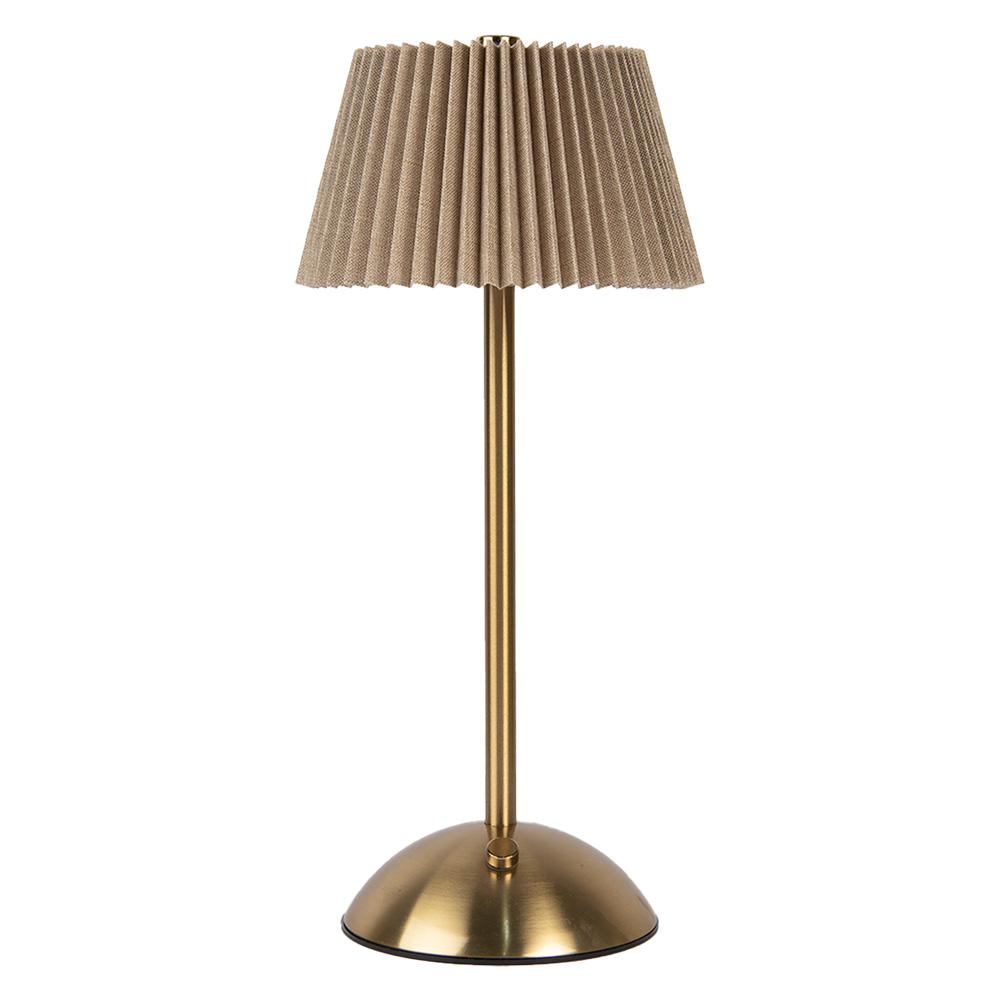 Gabriël Tafellamp 14x31 cm Beige Metaal