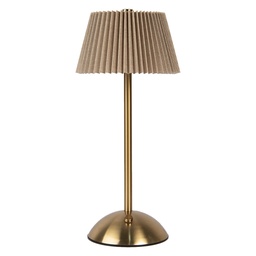 Gabriël Lampada da tavolo 14x31 cm Beige Metallo