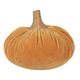 [65428] Deko Kürbis Orange Ø 15x12 cm