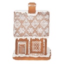 Decoratie huis met LED 13x13x18 cm / 3xAAA
