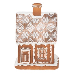 [6PR3974] Décoration maison avec LED Marron 13x13x18 cm/ 3xAAA