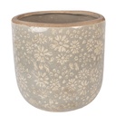 Flower Pot Inside Grey Beige Ø 20x19 cm