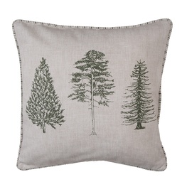 [NPT21] Kissenhülle Beige Grün 40x40 cm