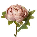 Kunstblumen Rosen Rosa 10x10x48 cm