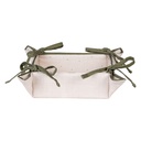 Brotkorb Beige Braun 35x35x8 cm
