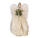 Decoration Statue Angel White 28x16x46 cm