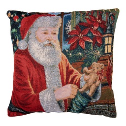 [KT021.378] Federe Cuscini Rosso Bianco 44x44 cm