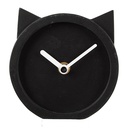 Horloge de table Noir 12x5x13 cm / 1xAA