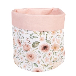 [SRB50] Brotkörbchen Beige Rosa Ø 15x16 cm
