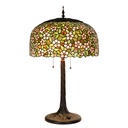 Table lamp Tiffany Multi colored Ø 46x72 cm E27/max 3x60W