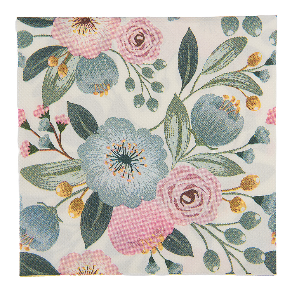 Tovaglioli di carta Beige Rosa 33x33 cm (20)